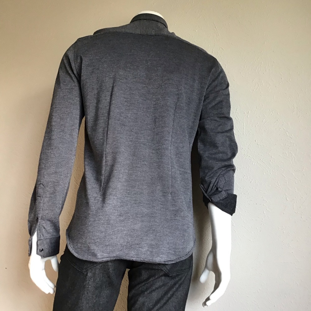 Gray button down - Picture 3 of 8